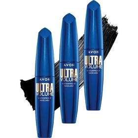 Resim Avon Ultra Volume Suya Dayanıklı Maskara Blackest Black 3'lü 