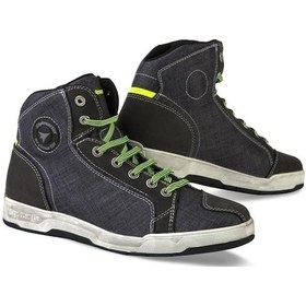 Resim Stylmartin Kansas Wp Sneakers Motosiklet Botu Kısa Mavi 