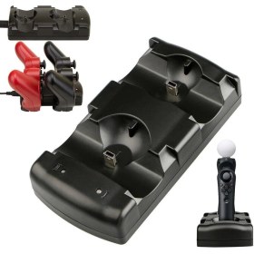 Resim YUES Ps3 Joystick Şarj Standı Dualshock 3 Şarj Istasyonu Göstergeli 