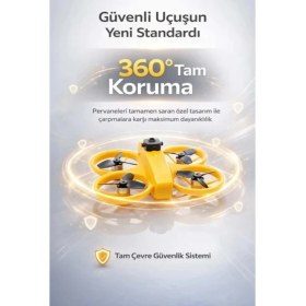 Resim Bşr Tech Aircraft T21P Drone Çift Kamera 1080P Hd Ekranlı Kumanda Brushless Motor 20DK Uçuş Fpv 