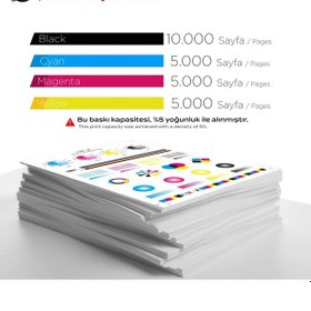 Resim Epson Workforce Pro Wf-c579r Dwf Uyumlu Kartuş Takımı 