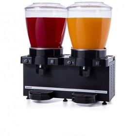 Resim Samixir Panoramik Twin 22+22 Lt Karıştırıcılı Soğuk İçecek Makinesi 