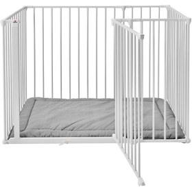 Resim BabyDan Olaf Bebek Oyun Parkı Beyaz - Beyaz 