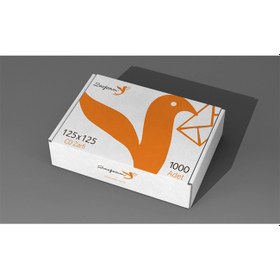 Resim Zarfsan CD Zarfı Beyaz Pencereli - 1000'li 