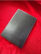 Resim ATTA PAZARLAMA Siyah Deri Kırmızı Dikişli Ruhsat Kabı,kılıfı, Ruhsatlık, Cüzdan 