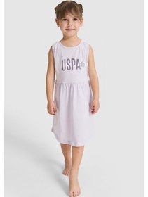 Resim U.S. Polo Assn. U.s. Polo Assn. Kız Çocuk Lila Pijama Takım 50327335-vr034 