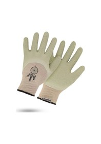 Resim Rostaıng Boho Eldiven Bahçe Eldiveni Bej , Boz Kahverengi 