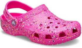 Resim Crocs Unisex Çocuk Klasik Boya Sıçraması Clog K 