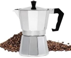 Resim Paslanmaz Çelik Demliğiyle Kahve Mocha Filtre Kahve Pişirici 3Fincanlık Kahveseverlerin Vazgeçilmezi 