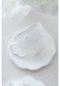 Resim Acar Fiona Gümüş 6 Kişilik Çay Fincan Takımı Syt-06063 Gold 