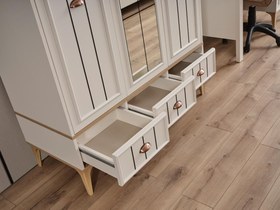 Resim Bella Genç Odası 3 Kapılı Dolap 