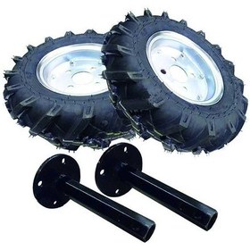 Resim Bluebee 5.00x12 Lastik + 27x250mm Mil + 4inç Jant Dahil 