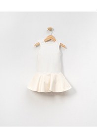 Resim Xo Kids Kız Çocuk Elbise 3-7 Yaş 4026 Bej 