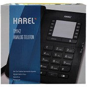 Resim Karel TM-142 Siyah Masaüstü Telefon 