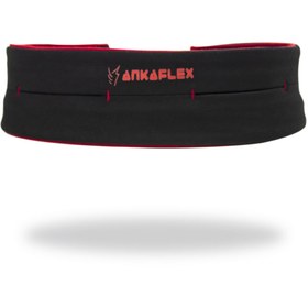 Resim Ankaflex Unisex Kırmızı Spor Bel Taşıyıcı Çanta 