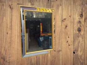 Resim AYNA-Dresuar 18198 HAYAL MODEL Parlak Gold Renk Kayın torna Kutu sevk El Yapım 