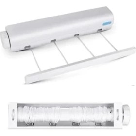 Resim Datatek Pratik Çamaşır Kurutma Portatif Yeni Nesil Çek As Kolay Askılık 4 Ipli Çamaşır Askılığı 