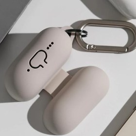 Resim Coverzone Apple Airpods 4 ile uyumlu 4. Nesil AirP-ods Kılıf 2024 Professional Termoplastik Soft Kancalı Tam Kaplayan Halcyon Kılıf Airpods 4 ile uyumlu Kapak 