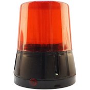 Resim Mesan Ø110 Yanıp Sönen Ampul E27 Fotoselli Lamba Kırmızı 220vac Ms 833.1.220vac 
