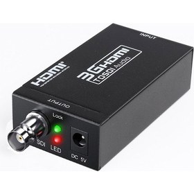 Resim hdmı to bnc sdı audio çevirici converter adaptör 