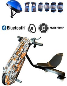 Resim Citymate Drift Car Elektrikli Kaykay Hoverboard Bluetoothlu Işıklı Desen24 - Kask Ve Dizlik 
