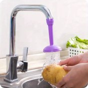 Resim Su Musluğu Basınç Regülatörü - Taşınabilir Sıçrama Koruyucu Uzatma, Lavabolar İçin Uygun, Modern Tasarım, Kolay Kurulum, İçme Suyu ile Uyumlu 
