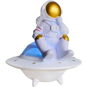 Resim Masa Üstü Astronot Lamba Ve Müzik Aleti Alk1531 