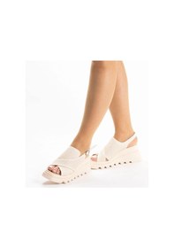 Resim Twoegoist Kadın Günlük Dolgu Tabanlı Ve Fuspetli Yumuşak Taban (545739321) 