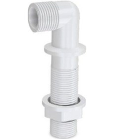 Resim Duvara Sıfır Klozet Rezervuar Aparatı 3/8'' Dirsek 10'Lu 