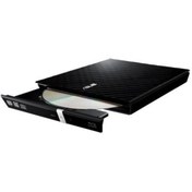 Resim ASUS 8x Sdrw-08d2s-u Usb 2.0 Slim Harici Dvd Yazıcı Siyah 