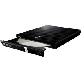 Resim ASUS 8x Sdrw-08d2s-u Usb 2.0 Slim Harici Dvd Yazıcı Siyah 