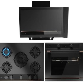 Resim Teka Infınıty G1 Edıtıon Ankastre Set (Hlb 85-G1 P Bm Maestropizza+Gbc 75-G1 Gbc Bm (E5)+Dvı 88-G1 Eos Bm) 
