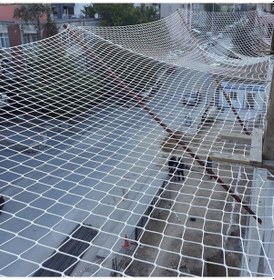 Resim Nzl File Ambalaj Güvenlik Ağı – 5 CM Gözenek – 6 MM İp – Güvenlik Filesi – İnşaat Filesi 