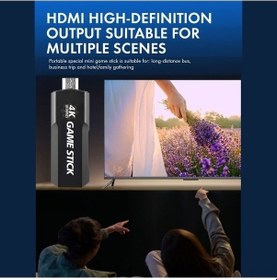 Resim Createtech Gd10 4k Oyun Çubuğu, 40k Oyunlu, Kablosuz, 128gb, Tv Kutusu, Çok Oyunculu 