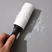 Resim 100 Yaprak / rulo, Evcil Hayvan Tüyü Çıkarıcı Lint Rulosu - Giysiler, Mobilyalar ve Halılar için Ekstra Yapışkanlı - Köpek ve Kedi Tüylerini Kolayca Çıkarır 