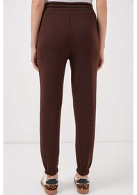 Resim Gabria Paça Lastikli Eşofman Altı Kahverengi 