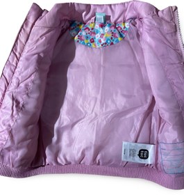 Resim tuc tuc Pembe Bebek Yelek 9-12 Ay 