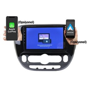 Resim Kia Soul 2015-2017 9 inç 8-64 GB PRO Android Carplay Multimedya 