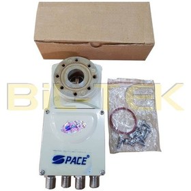 Resim Space Flanşlı Quattro Hd Lnb 0.1 Db 