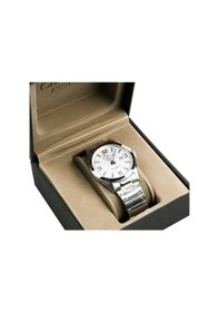 Resim Cortebert Kristal Cam Erkek Kol Saati Gümüş 