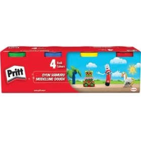 Resim Elivora 4'lü Oyun Hamuru (4X100G) 