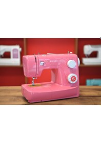 Resim Sınger 3323 Ev Tipi Dikiş Makinesi Pembe 