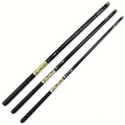Resim Karbon Fiber Sörf Olta Kamışı, Taşınabilir Ultra-Hafif Ultra-Sert Olta Kamışı, Hızlı Aksiyon, Hafif Güç, Çeşitli Boyutlar (3.6metre/4.5metre/5.4metre/6.3metre/7.2metre), Siyah 
