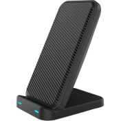 Resim Guangdong Spirit Iphone X 8 Xs 11 Xr Samsung S10 S9 S8 Plus Için Soğutma Fanı Hızlı Şarj Raflı 15W Qi Kablosuz Şarj Cihazı - Siyah (Yurt Dışından) 