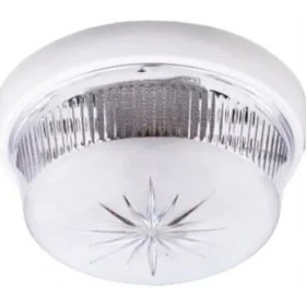 Resim Korçam Tavan Lambası Glop Armatür. Wc Tuvalet Banyo Balkon Merdiven Teras Aydınlatmasında Eko Çözüm 