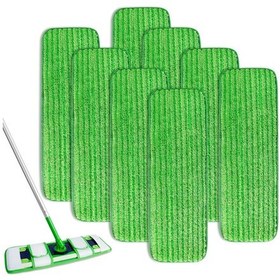 Resim 8 Paket Islak Pedler Swiffer, Xl Kuru Süpürme Bezleri İçin Yeniden Doldurma, Swiffer İçin Yeniden Kullanılabilir Paspas Pedleri 