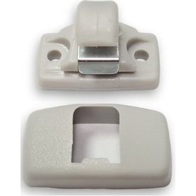 Resim VW Polo 1994-2002 Güneşlik Tutucu Klipsi Kanca Gri 3B0857561B 