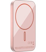 Resim Momax Q.mag X 5000 mAh Powerbank Pembe 