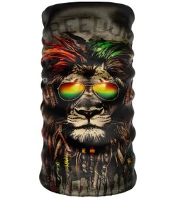 Resim Bebo Store Lion-162 Extreme Spor Motor Ve Bisiklet Kullananlara Özel Desenli Buff Boyunluk Bandana Balaklava Çok Renkli 
