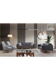 Resim Rupon 3+3+1+1 Koltuk Takımı Antrasit 